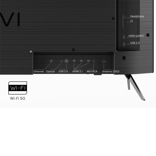 KIVI TV 43U760QB, 43" (108 cm), HD LED TV, AndroidTV, černý
