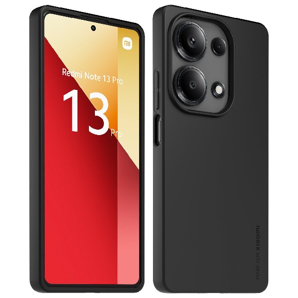 Made for Xiaomi TPU pouzdro pro Xiaomi Redmi Note 13 Pro 4G, černé Made for Xiaomi TPU pouzdro pro Xiaomi Redmi Note 13 Pro 4G, černé
