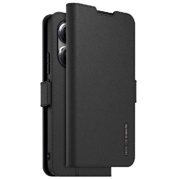 Made for Xiaomi TPU pouzdro pro Xiaomi Redmi Note 13 Pro+ s poutkem, černé Made for Xiaomi TPU pouzdro pro Xiaomi Redmi Note 13 Pro+ s poutkem, černé