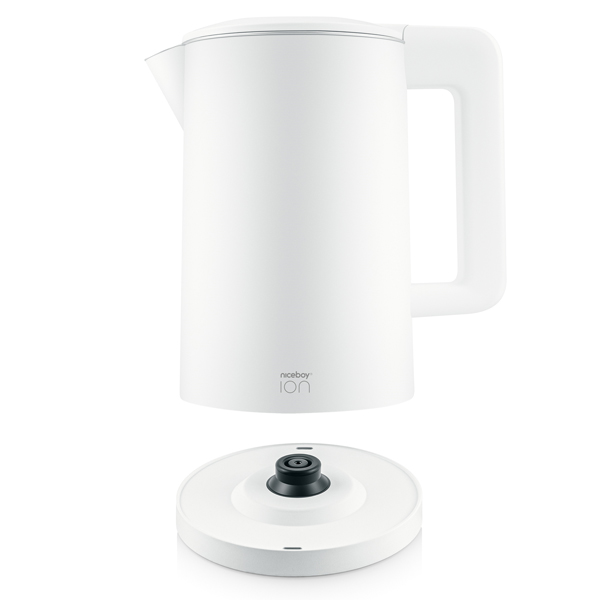 Niceboy ION ThermoKettle TK5 rychlovarná konvice, bílá Niceboy ION ThermoKettle TK5 rychlovarná konvice, bílá