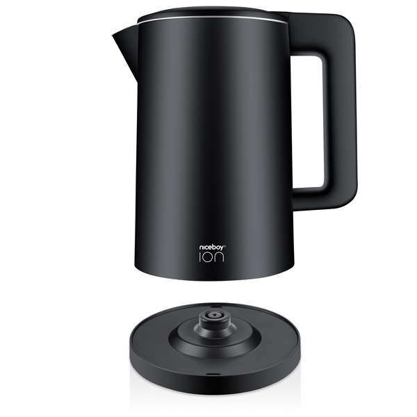 Niceboy ION ThermoKettle TK5 rychlovarná konvice, černá Niceboy ION ThermoKettle TK5 rychlovarná konvice, černá