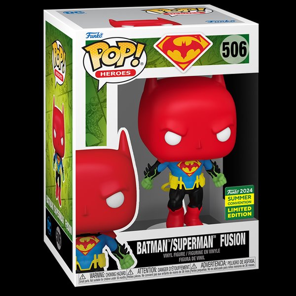 POP! Batman/Superman Fusion (DC) 2024 Summer Convention Limited Edition POP! Batman/Superman Fusion (DC) 2024 Summer Convention Limited Edition