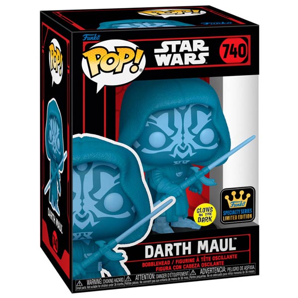 POP! Darth Maul (Star Wars) Limited Edition (Glows in The Dark) POP! Darth Maul (Star Wars) Limited Edition (Glows in The Dark)