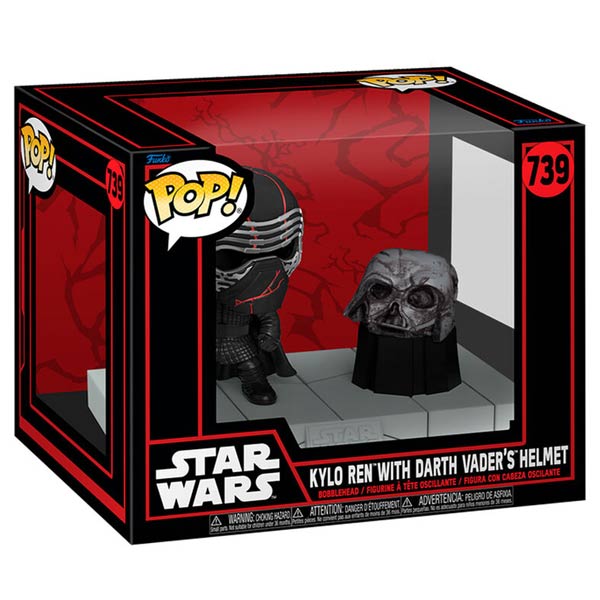 POP! Deluxe: Kylo Ren with Darth Vader Helmet (Star Wars) POP! Deluxe: Kylo Ren with Darth Vader Helmet (Star Wars)
