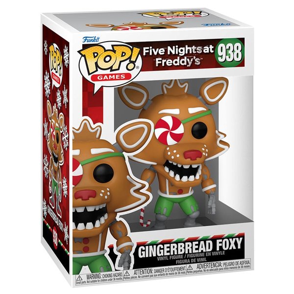 POP! Games: Gingerbread Foxy (Five Nights at Freddy's) POP! Games: Gingerbread Foxy (Five Nights at Freddy's)