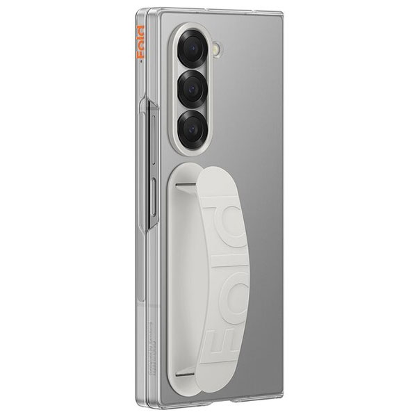 Zadní kryt Samsung Clear s poutkem pro Galaxy Z Fold6, transparentní Zadní kryt Samsung Clear s poutkem pro Galaxy Z Fold6, transparentní