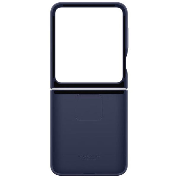Zadní kryt Samsung Silicone Cover s kroužkem pro Galaxy Z Flip6, navy Zadní kryt Samsung Silicone Cover s kroužkem pro Galaxy Z Flip6, navy