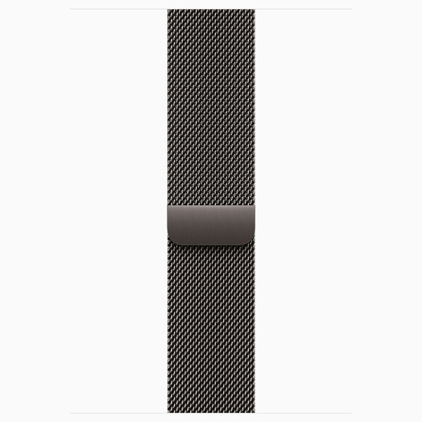 Apple Watch Series 10 GPS + Cellular 46mm Břidlicově šedý titan s břidlicově šedým milánskym řemínkem - M/L Apple Watch Series 10 GPS + Cellular 46mm Břidlicově šedý titan s břidlicově šedým milánskym řemínkem - M/L