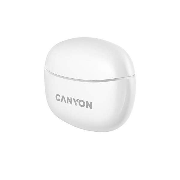 Canyon TWS-5 bezdrátové sluchátka, bílé Canyon TWS-5 bezdrátové sluchátka, bílé