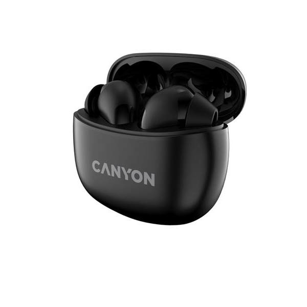 Canyon TWS-5 bezdrátové sluchátka, černé Canyon TWS-5 bezdrátové sluchátka, černé