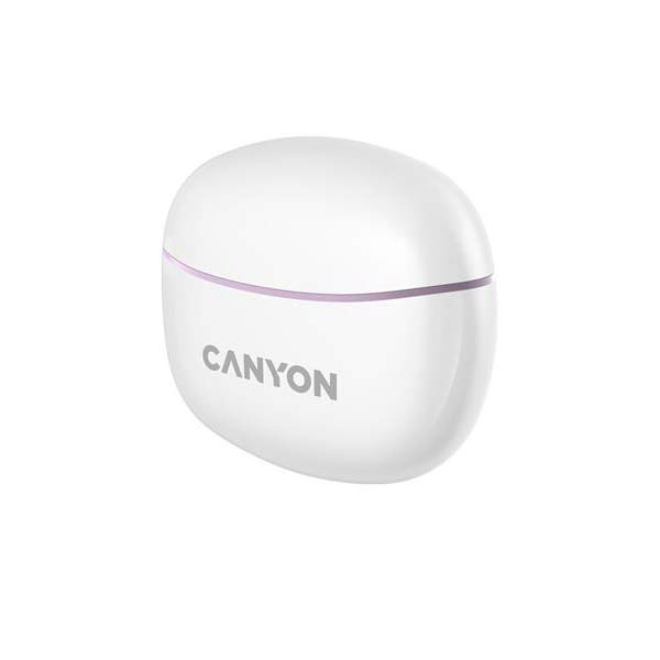 Canyon TWS-5 bezdrátové sluchátka, fialové Canyon TWS-5 bezdrátové sluchátka, fialové