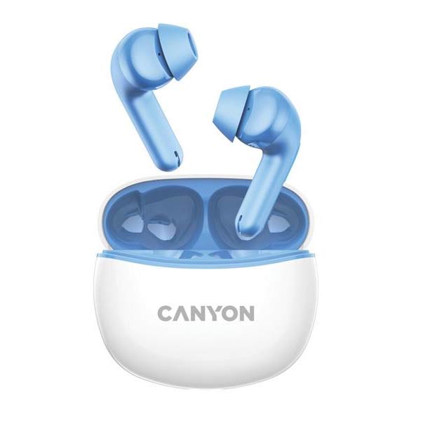 Canyon TWS-5 bezdrátové sluchátka, modré Canyon TWS-5 bezdrátové sluchátka, modré