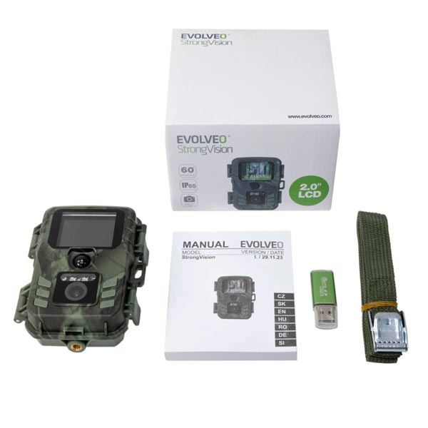 EVOLVEO StrongVision MINI WiFi, fotopast/bezpečnostní kamera s aplikací EVOLVEO StrongVision MINI WiFi, fotopast/bezpečnostní kamera s aplikací