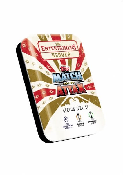 Fotbalové karty Topps Match Attax TCG 2024/25 UCC Booster Tin 2 žltá Fotbalové karty Topps Match Attax TCG 2024/25 UCC Booster Tin 2 žltá
