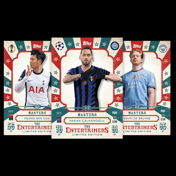 Fotbalové karty Topps Match Attax TCG 2024/25 UCC Booster Tin 4 zelená Fotbalové karty Topps Match Attax TCG 2024/25 UCC Booster Tin 4 zelená