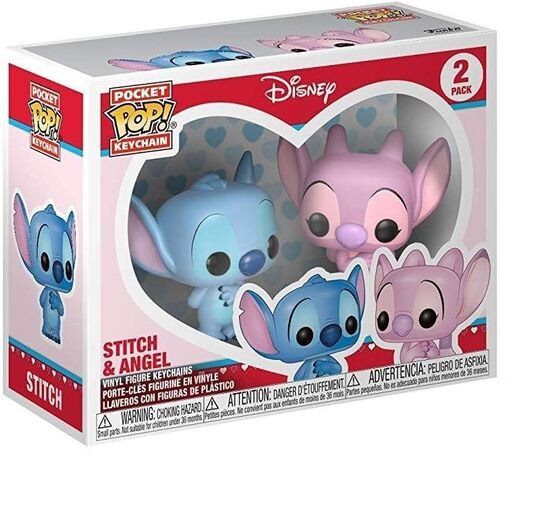 Klíčenka 2 Pack POP! Stitch & Angel (Disney) Klíčenka 2 Pack POP! Stitch & Angel (Disney)