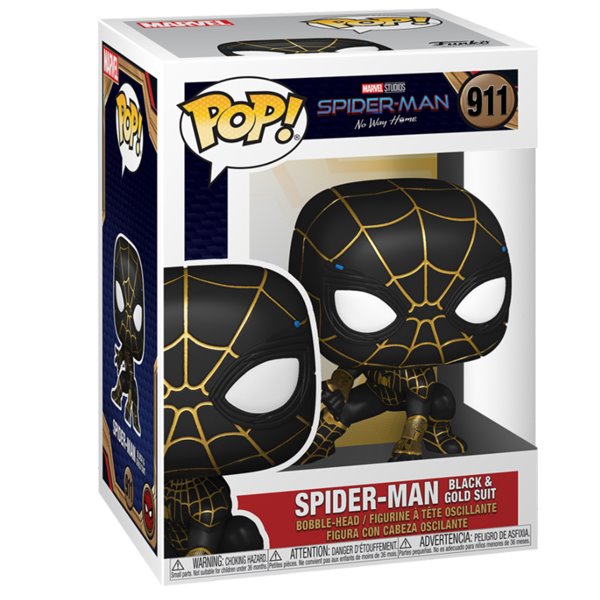POP! Spiderman No Way Home Spiderman Black & Gold Suit (Marvel) POP! Spiderman No Way Home Spiderman Black & Gold Suit (Marvel)