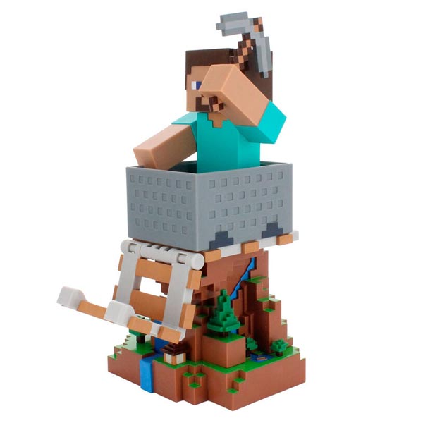 Cable Guy Steve clamping bracket (Minecraft) Cable Guy Steve clamping bracket (Minecraft)