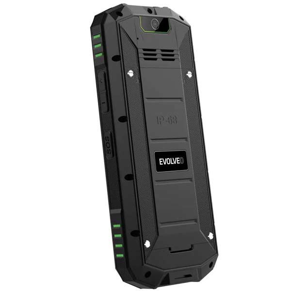 Evolveo StrongPhone X5, vodotěsný odolný Dual SIM telefon, černo-zelený Evolveo StrongPhone X5, vodotěsný odolný Dual SIM telefon, černo-zelený