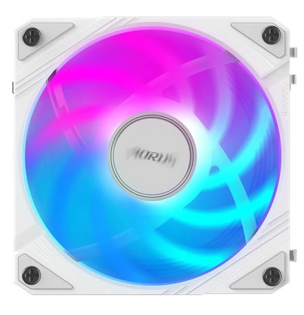 Gigabyte AORUS EZ CHAIN FAN 120 ICE, ARGB, white Gigabyte AORUS EZ CHAIN FAN 120 ICE, ARGB, white