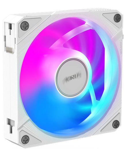 Gigabyte AORUS EZ CHAIN FAN 120 ICE, ARGB, white Gigabyte AORUS EZ CHAIN FAN 120 ICE, ARGB, white