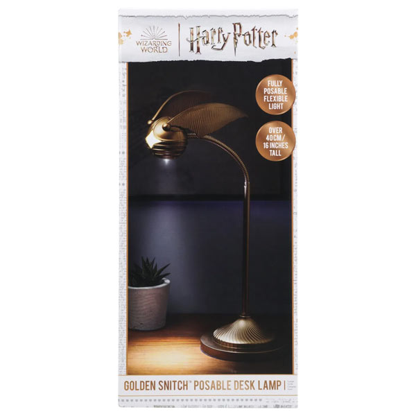 Golden Snitch polohovatelná lampa na stůl (Harry Potter) Golden Snitch polohovatelná lampa na stůl (Harry Potter)