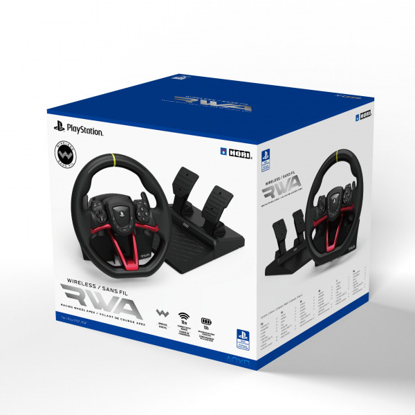 HORI Bezdrátový herní volant APEX pre PC, PS4, PS5 HORI Bezdrátový herní volant APEX pre PC, PS4, PS5