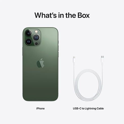 Apple iPhone 13 Pro Max 128GB, alpine green - poškrábaný displej + BONUS (sklo), Trieda C - použité, záruka 12 měsíců