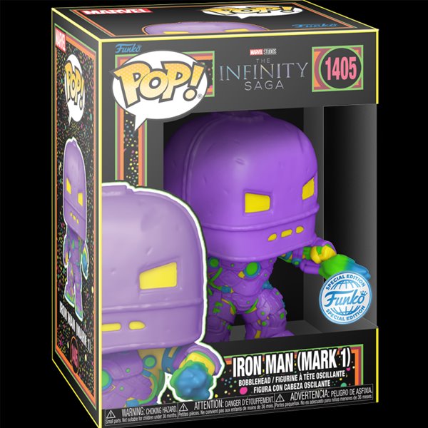 POP! Marvel: Iron Man Blacklight (Special Edition) POP! Marvel: Iron Man Blacklight (Special Edition)