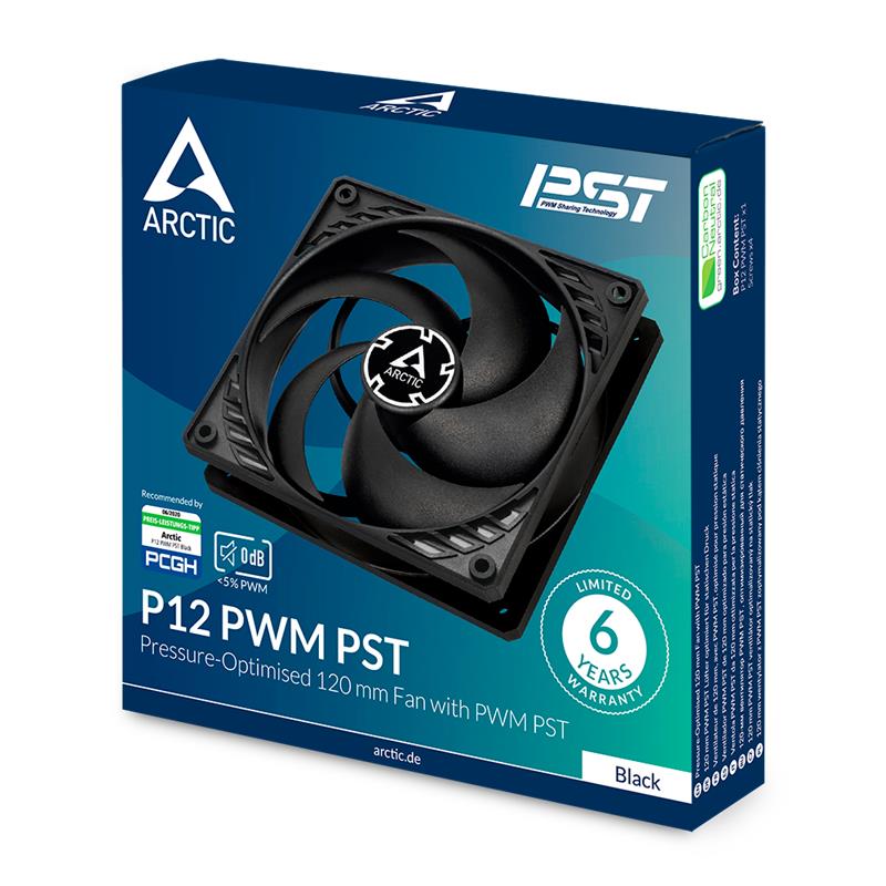 Arctic ventilátor P12 PWM PST Arctic ventilátor P12 PWM PST