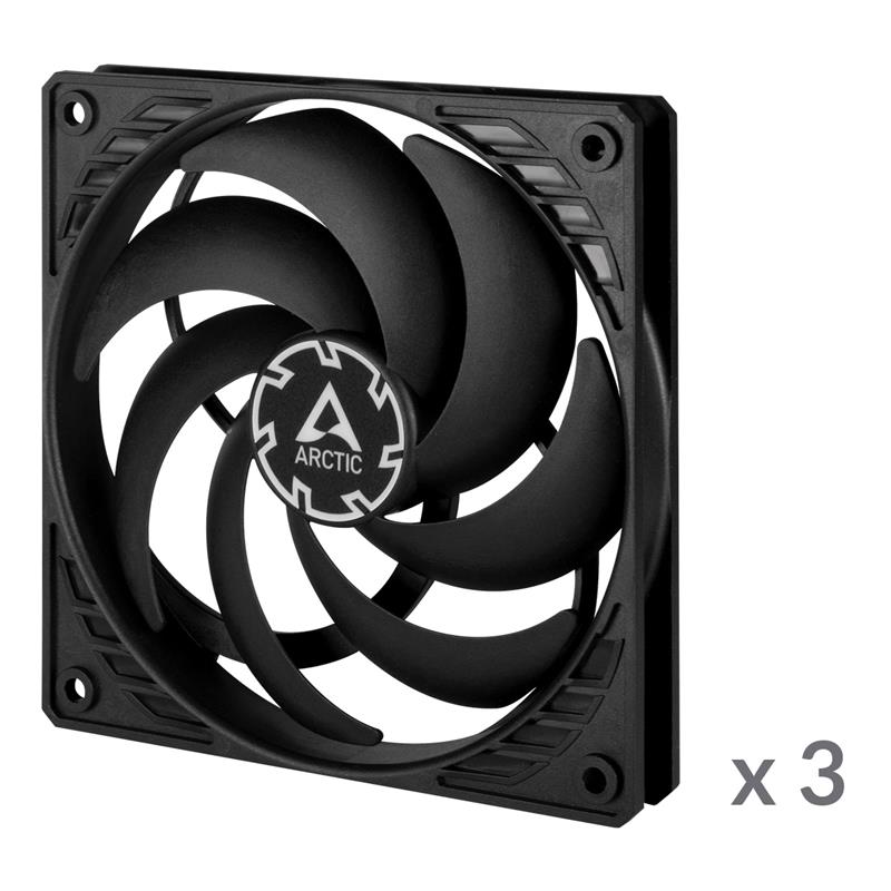 Arctic ventilátor P12 Slim PWM PST 3ks balení Arctic ventilátor P12 Slim PWM PST 3ks balení
