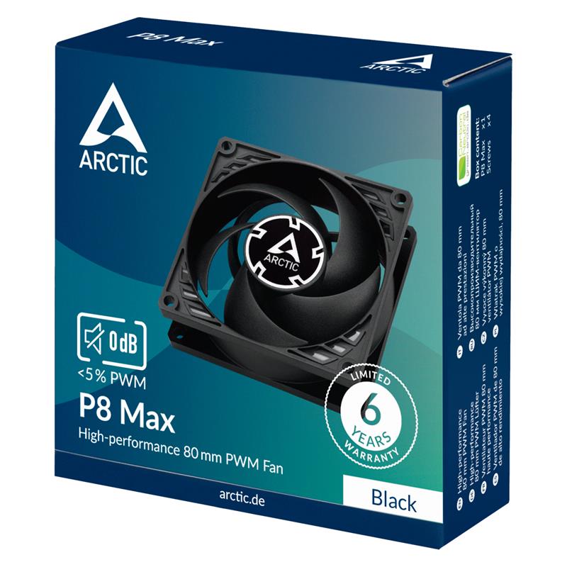 Arctic ventilátor P8 Max Arctic ventilátor P8 Max
