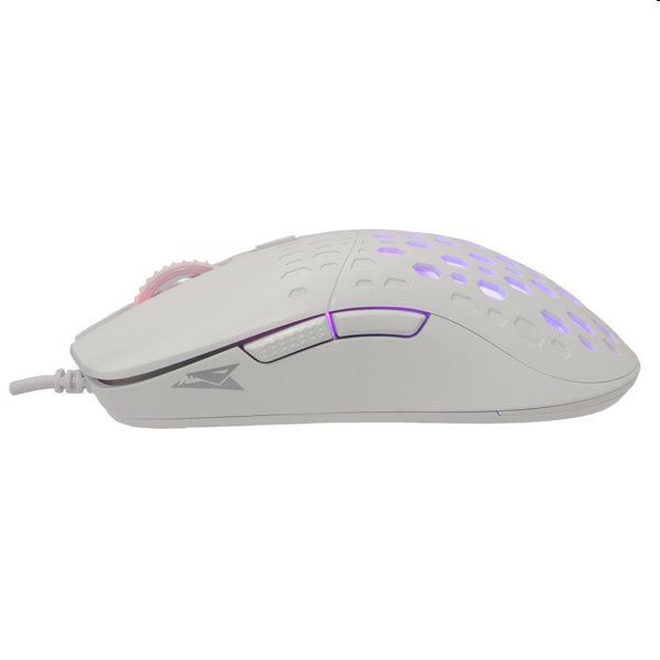 Baracuda Gaming mouse OCTOPUS, 6D, 3600 dpi, white, vystavený, záruka 21 měsíců