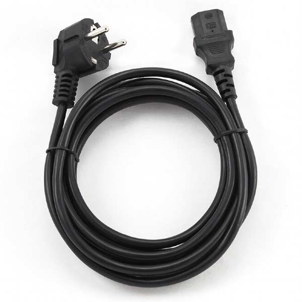 CABLEXPERT síťový kabel 1,8 m 220/230 V napájecí, 186-VDE CABLEXPERT síťový kabel 1,8 m 220/230 V napájecí, 186-VDE