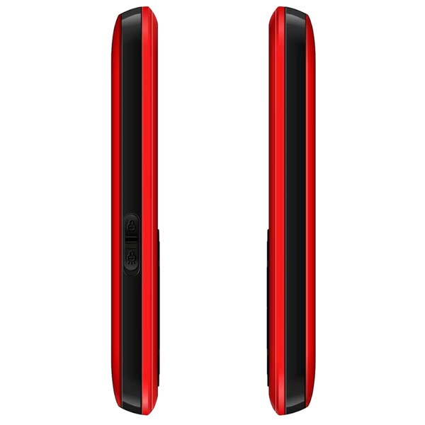 EVOLVEO EasyPhone ID, mobilní telefon pro seniory, červený