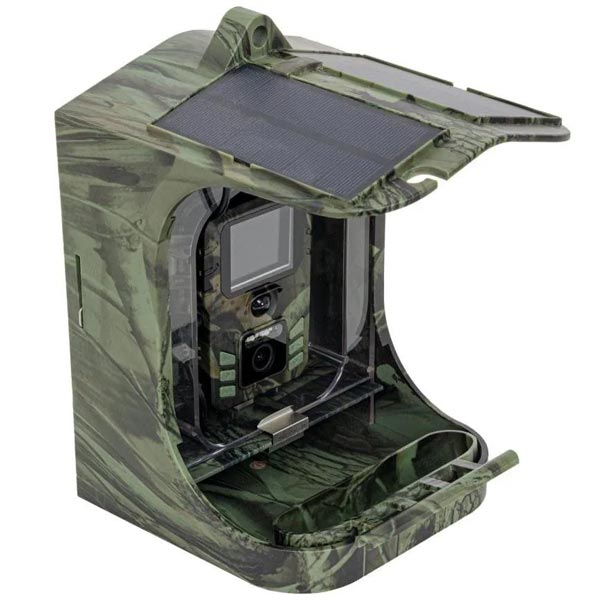 EVOLVEO StrongVision BirdFeeder Inteligentní krmítko pro ptáky s kamerou a solárním panelem