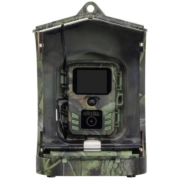 EVOLVEO StrongVision BirdFeeder Inteligentní krmítko pro ptáky s kamerou a solárním panelem