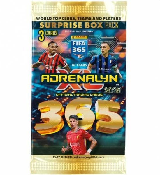 Fotbalové karty Panini FIFA 365 2024/2025 Adrenalyn Adventní kalendář Surprise box Fotbalové karty Panini FIFA 365 2024/2025 Adrenalyn Adventní kalendář Surprise box