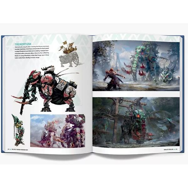 Horizon Forbidden West Art Book Deluxe Edition