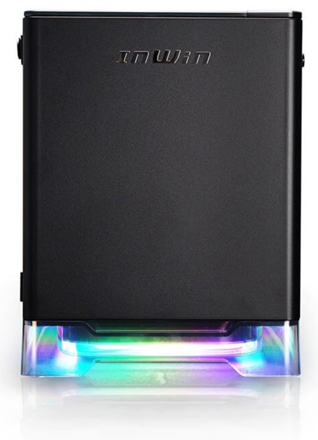 InWin A1 Plus black, PSU 650W GOLD included, Mini ITX, TG, ARGB Fans, Qi 10W Charging InWin A1 Plus black, PSU 650W GOLD included, Mini ITX, TG, ARGB Fans, Qi 10W Charging