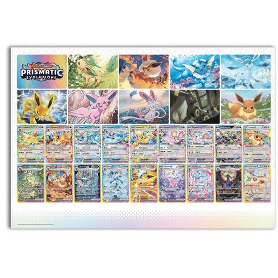 Kartová hra Pokémon TCG: Scarlet & Violet Prismatic Evolutions Poster Collection (Pokémon) Kartová hra Pokémon TCG: Scarlet & Violet Prismatic Evolutions Poster Collection (Pokémon)