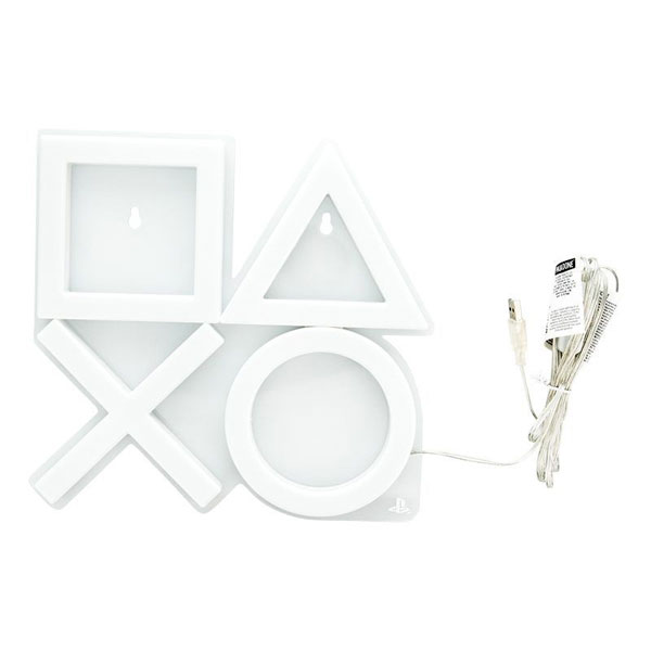 LED Neon lampa PlayStation na stěnu LED Neon lampa PlayStation na stěnu