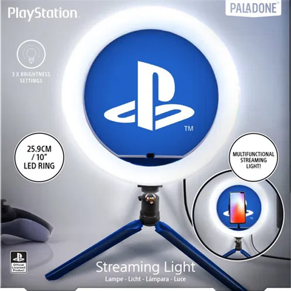 PlayStation lampa pro streamování s držákem na telefon PlayStation lampa pro streamování s držákem na telefon