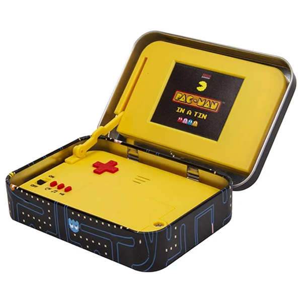 Retro konzole PAC MAN Arcade v plechové krabičce Retro konzole PAC MAN Arcade v plechové krabičce