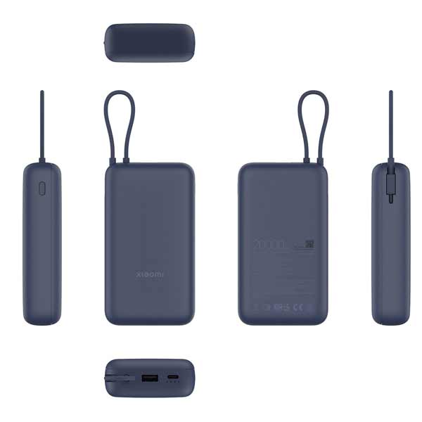 Xiaomi 33 W Powerbanka 20000 mAh, modrá Xiaomi 33 W Powerbanka 20000 mAh, modrá