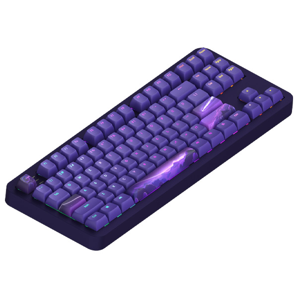 Dark Project One 87 Celestial mechanická klávesnice