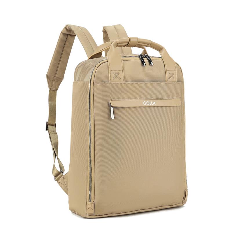 GOLLA Backpack Orion Nylon and PU 15.6" Coffee GOLLA Backpack Orion Nylon and PU 15.6" Coffee