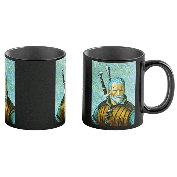 Hrnek Good Loot Geralt & Vincent van Gogh (Witcher) 450 ml Hrnek Good Loot Geralt & Vincent van Gogh (Witcher) 450 ml