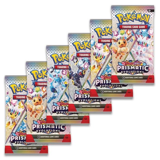 Kartová hra Pokémon TCG: Scarlet & Violet Prismatic Evolutions Booster Bundle (Pokémon) Kartová hra Pokémon TCG: Scarlet & Violet Prismatic Evolutions Booster Bundle (Pokémon)