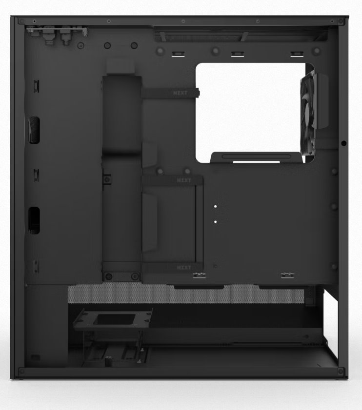 NZXT case H5 Flow / 2x120 mm fan / mesh / Black NZXT case H5 Flow / 2x120 mm fan / mesh / Black